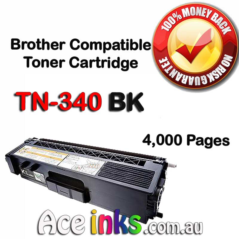 Compatible Brother TN-340 BK BLACK Toner